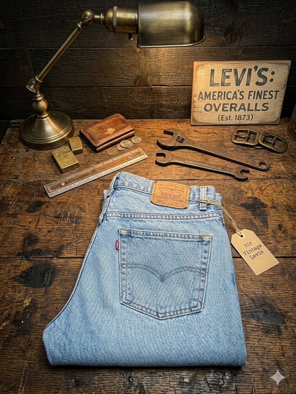 Rare Vintage 1983 Levi's 531 - Made in Canada - Edmonton Factory 217 - W36 x 32L